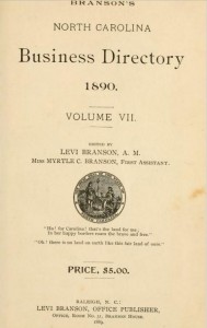 Bransons Directory 1890