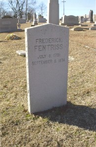 Frederick Fentriss, 1791-1874