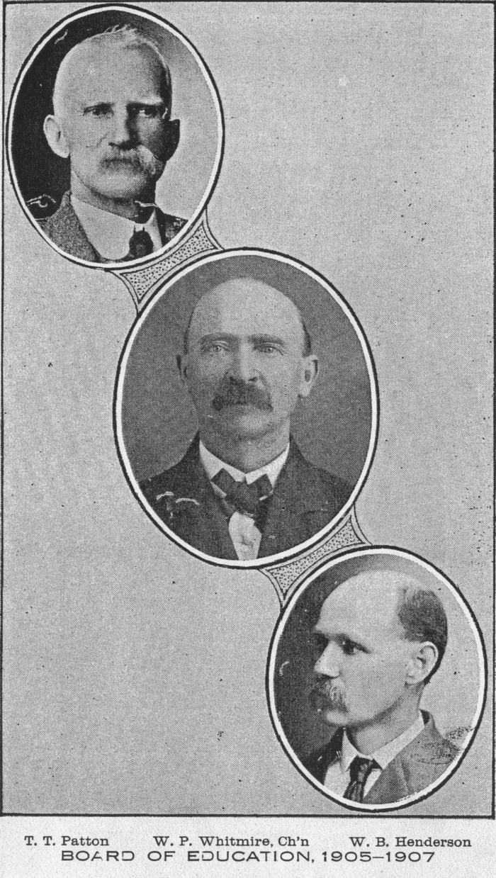 Board of Education 1905-1907