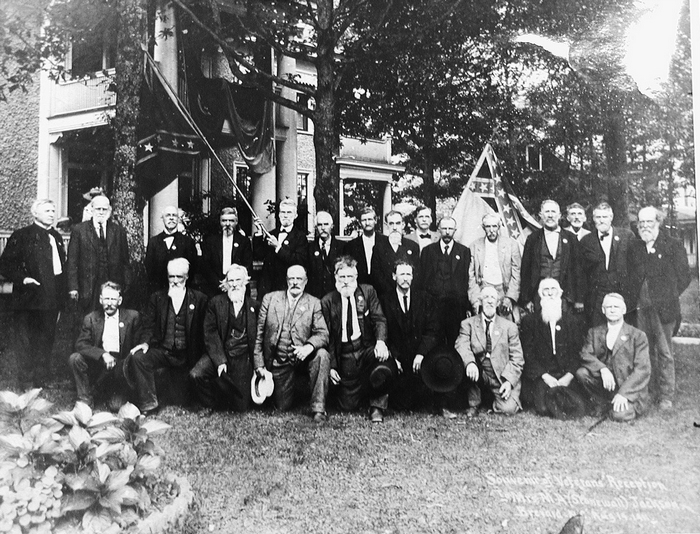 Confederate Veterans Reception in Brevard 1911