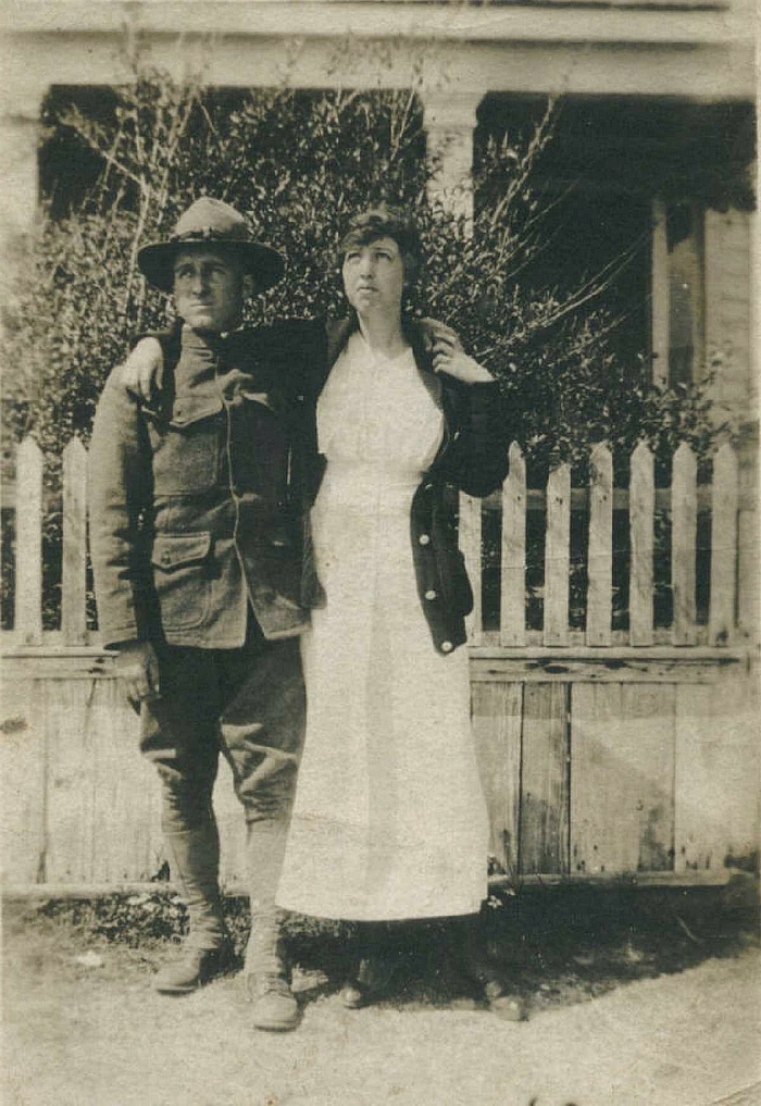 Henry E Garren and Eva Galloway-WWI