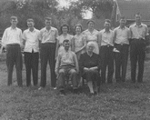 Rufus and Florence Hall Owen Family in 1947