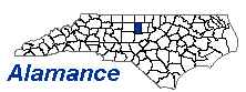 Alamance Co. Map
